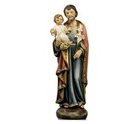 Statua San Giuseppe in resina cm. 20 by Paben