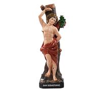 Statua San Sebastiano in resina cm. 29,5