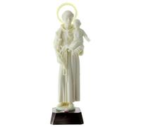 Statua Sant'Antonio fosforescente PVC 25 cm