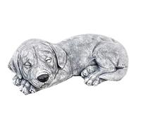 Statua Scultura Cucciolo Canino, Fatto a Mano, Resistente al Gelo