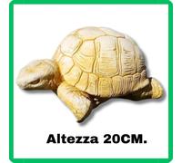 Statua scultura da giardino per esterno interno in cemento pietra tartaruga H20