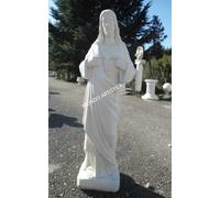 STATUA SCULTURA DEL SACRO CUORE DI GESù CRISTO PER ESTERNO DA GIARDINO ALT 80 CM
