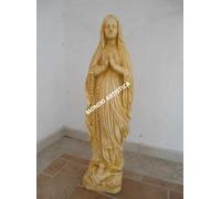 STATUA SCULTURA DELLA MADONNA DI LOURDES VERGINE MARIA PER ESTERNO GIARDINO H 80