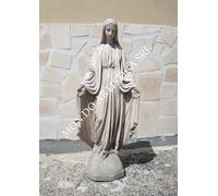 STATUA SCULTURA DELLA MADONNA IMMACOLATA IN CEMENTO PER ESTERNO DA GIARDINO H 75