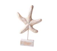 Statua scultura in legno con decorazione nautica per la casa, per bagno,