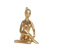 Statua Scultura Statua Figurine Resina Home Accent Per Vivere Spazio Camera Da Letto Mensola Mantelpiece Decorazione Yoga Donne