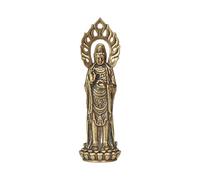 Statua spirituale - Statua in miniatura di Kuan Yin, Buddha meditante | Icona della della compassione cinese, accento sul tavolo buddista Zen, Statua di simbolo shuai santuario pacifico per la