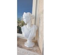 STATUA STATUE BUSTO VENERE H 52 ARREDO GIARDINO NO PIETRA POLVERE DI MARMO