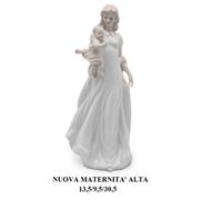 Statua Statuetta in Ceramica Maternita' 30 cm Giardini di Marzo