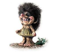 Statua Troll Donna Portafortuna NYFORM 840115 in Latex