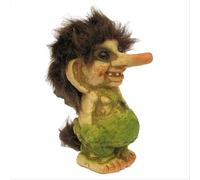 Statua Troll Portafortuna NYFORM 840118 in Latex con Mani in Tasca
