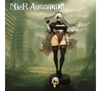 Statua YORHA gioco NieR Automata pizzo Android 32 cm glamour PVC alta qualità