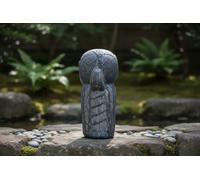 Statua Zen in ceramica - Jizo in preghiera - altezza 24 cm.