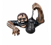 Statua Zombie che Emerge Dal Terreno Autoportante per Giardino, Bar