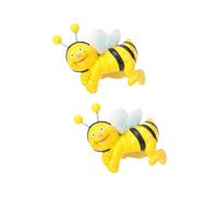 Statue artistiche delle api della resina del fumetto Figurine realistiche dell'ala per la decorazione domestica del balcone e del cortile Figura realistica delle api