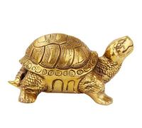 Statue Bronzo Statue Scultura in Ottone Statuette figurina per Tartaruga figurina Moderna Decorazione per la casa Soggiorno Studio Studio Ufficio Fortunato Feng Shui Decorazione Decorazione Dono