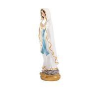 Statue cattoliche - Statue Blessed Lady of Faith | Figura della Vergine Maria | Statua Lady of lourdess | Decorazione di sculture da 11,4 pollici per la preghiera per la preghiera da giardin