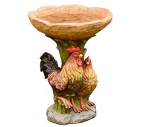 Statue da giardino for esterni, statua da esterno a forma di riccio, decorazione da giardino in resina marrone, 15x10x21 cm, statua da giardino for decorazioni da esterno(G)