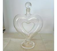 Statue Decanter Whisky, Scultura Di Decanter Per Whisky A Forma Di Cuore Da 18 Once, Artigianato Con Bottiglie Dell'amore, Stazione Di Servizio Emozionale, Regalo Speciale(C)