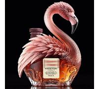 Statue Decanter Whisky, Scultura Di Decanter Per Whisky A Forma Di Fenicottero, Statua Di Animale, Oggetto Artigianale Che Rappresenta L'amore, Regalo Perfetto(B)