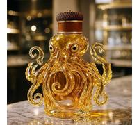 Statue Decanter Whisky, Scultura Di Decanter Per Whisky A Forma Di Polpo, Bottiglia Di Vino Artigianale A Forma Di Animale, Statua Di Polpo, Regalo Per Gli Amanti Degli Animali(C)