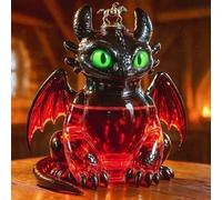 Statue Decanter Whisky, Scultura In Bottiglia Di Whisky A Forma Di Dinosauro Volante Da 500 Ml, Graziosa Statuetta A Forma Di Drago, Artigianato Squisito, Regalo Perfetto(D)