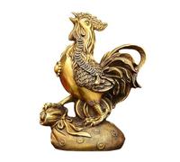 Statue Decorazioni per la casa casa Feng Shui Ottone Ornamenti Decorazioni per L'Ufficio Reception recept Sculpture Desktop Figurine (a)