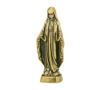 Statue della Beata Vergine Maria, regalo cattolico, per auto, casa, ufficio, decorazione da tavolo