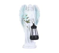 Statue Di Angelo - Ornamenti Per Giardini Resistenti Alle Intemperie | Statua Di Resina D'angelo Del Cantiere Con Lanterna Solare | Cantieri Sculture D'arte, Decorazione Domestica Per, Passerell