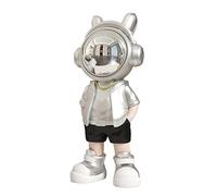 Statue di astronauti Scultura, Accessori per la camera da uomo Arredamento di astronauta in resina Regali per bambini, statua di astronauta, Figurina di astronauta su scaffale,B1,11*8.5*24cm