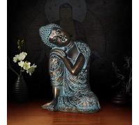 Statue di Buddha nel Sud -EST Asiatico, sculture artistiche Moderne in Resina, Statua di Buddha addormentata Vintage ， Collezione di Statue Artigianali Fatte a Mano