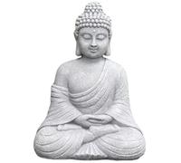 Statue di Buddha Outdoor da 9 pollici da 9 pollici Statue Buddha Decor decor in resina resistente alle intemperie Meditazione di ornamenti per l'arredamento della casa per la casa per il corridoio