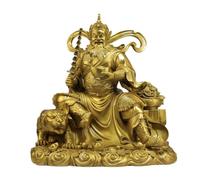 Statue di Buddha per Decorazioni per la casa Adorazione del Dio della ricchezza Statue di Buddha Ornamenti Scaffale per la casa Feng Shui Sculture Decorative Arredamento per Ufficio Oggetti da