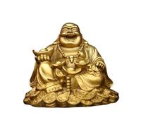Statue di Buddha per decorazioni per la casa Ornamenti di Buddha Maitreya Ottone Statua di Buddha della pancia grande Arredamento per la casa Bodhisattva Feng Shui Decorazione Collezionismo e figurine