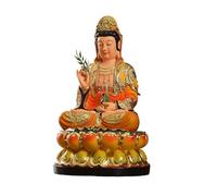 Statue di Buddha per Decorazioni per la casa Ornamenti per Il culto della casa Statua Colorata di Guanyin Soggiorno Ufficio Portico Decorazione Ornamenti da Collezione e Figurine(B)