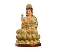 Statue di Buddha per Decorazioni per la casa Ornamenti per Il culto della casa Statua Colorata di Guanyin Soggiorno Ufficio Portico Decorazione Ornamenti da Collezione e Figurine(B)