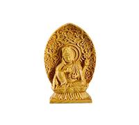 Statue di Buddha per la Decorazione Domestica Mini Statuetta di Buddha Ornamenti intagliati in Legno di bosso Statua di Buddha in Legno Cinese a Guardia del Santuario Mani Guanyin Scultura