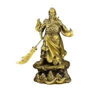 Statue di Buddha per la Decorazione Domestica Statue di culto Ottone Dio della ricchezza Guan Gong Statua Ornamenti Decorazione Cinese Feng Shui Collezionismo e Figurine