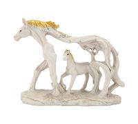 Statue di cavallo innovativo Simbolo di felicità del successo realizzato a mano Simbolo vuoto in resina Scultura per cavalli per soggiorno per ufficio