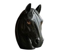 Statue di figurine animali - Figura statuesdel gatto | Decorazione per la casa statue a cavallo, decorazione per cat -resina in resina | Ornamento desktop realistico per tavolo da letto da lett