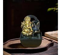 Statue di Ganesha Fontana da tavolo Decorazioni per la casa Statuette di