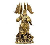 Statue di Guan Yu per Decorazioni domestiche Feng Shui, Statua di Guan Gong, Kwan Kung, Statua di Kuan Gong - Dio della ricchezza, Dio della Fortuna -