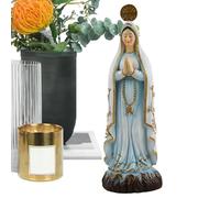 Statue di Madre Maria - Statua di Maria Immacolata Cattolica | Statua di Maria Religiosa in Resina Statuetta Salvatore Religioso Pregando per Casa per Giardino Esterno