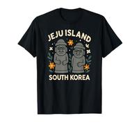 Statue di Pietra Divertenti dell'isola di Jeju, Corea del Sud Dol Hareubang Maglietta