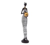 Statue E Sculture Africane | Arte Da Collezionare Figura delle Donne Africane, Ornamenti Vintage Fatti A Mano per Biblioteca, Decorazione Entrata O Soggiorno