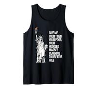 Statue Of Liberty Give Me Your Tired Your Poor Labor Day Canotta