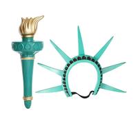 Statue of Liberty2025Crown and Torch, Lady Libertys 2025Crown & Torch, Patriotic Party Accessories, Halloween Headbands for Women
