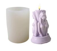 Statue Stampo Di Tre Dee, Muffa Di Tre Dee - Silicone Girl Bust Stampo Per Resina - Statua 'arte 'amicizia Tra Le Sorelle Per La Produzione Di Candele E Mestieri