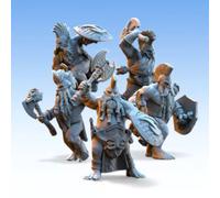 Statuetta 3D Wargame Regni Dwarf - Assassini Del Cuore Di Magma