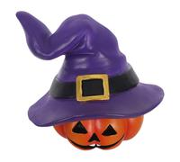 Statuetta a forma di casa fantasma con zucca: decorazioni per la casa stregata